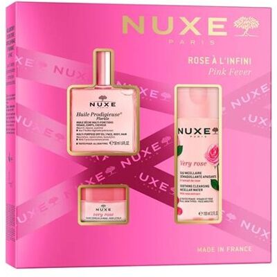 Nuxe Set cadou de îngrijire pentru piele Pink Fever Nuxe Set cadou de îngrijire pentru piele Pink Fever