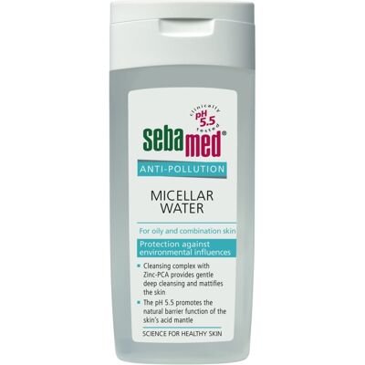 Sebamed Apă micelară pentru ten mixt până la gras Anti-Pollution (Micellar Water) 200 ml Sebamed Apă micelară pentru ten mixt până la gras Anti-Pollution (Micellar Water) 200 ml