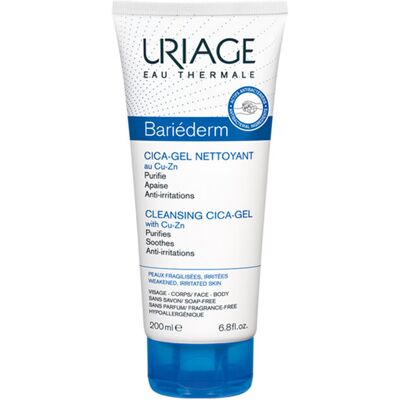 Uriage Bariéderm-CICA Gel de Curățare cu Cupru-Zinc - Îngrijirea pielii Uriage Bariéderm-CICA Gel de Curățare cu Cupru-Zinc - Îngrijirea pielii