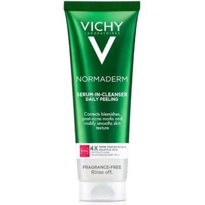 Vichy Normaderm Model - Curățitor facial cu acid salicilic 125ml Vichy Normaderm Model - Curățitor facial cu acid salicilic 125ml