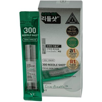 VT Cosmetics Set cadou Reedle Shot 300 Face Serum 10 x 2 ml VT Cosmetics Set cadou Reedle Shot 300 Face Serum 10 x 2 ml