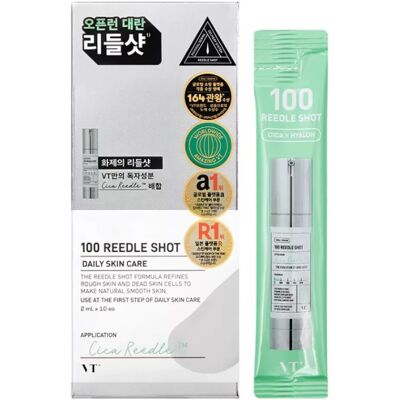VT Cosmetics Set cadou Reedle Shot 100 Serum 10 x 2 ml VT Cosmetics Set cadou Reedle Shot 100 Serum 10 x 2 ml