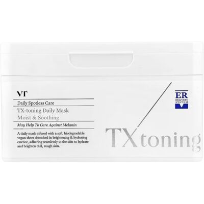 VT Cosmetics Mască tip șervețel pentru luminozitate Tx-Toning Daily Mask 30 buc VT Cosmetics Mască tip șervețel pentru luminozitate Tx-Toning Daily Mask 30 buc