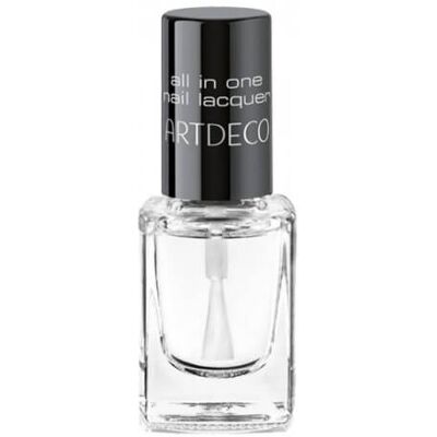 Artdeco Lac incolor de unghii cu un grad ridicat de luciu (All In One Nail Lacquer) 10 ml Artdeco Lac incolor de unghii cu un grad ridicat de luciu (All In One Nail Lacquer) 10 ml