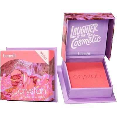 Benefit Crystah Roz Strawberry - Pudră - Finisaj Catifelat și Moi Benefit Crystah Roz Strawberry - Pudră - Finisaj Catifelat și Moi