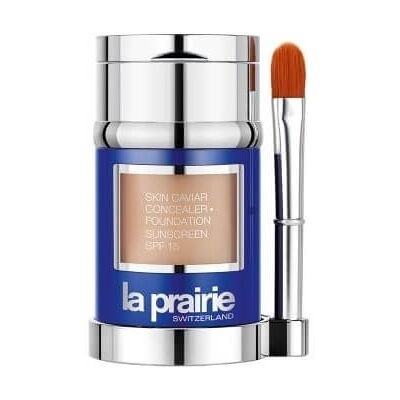 La Prairie Make-up lichid luxos cu modelul de protecție SPF 15 (Skin Caviar Concealer Foundation) 30 ml + 2 g Pure Ivory La Prairie Make-up lichid luxos cu modelul de protecție SPF 15 (Skin Caviar Concealer Foundation) 30 ml + 2 g Pure Ivory