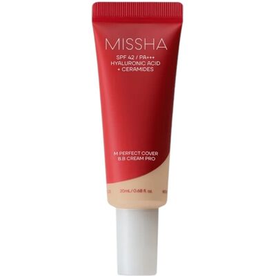 Missha Cremă BB SPF 42 Perfect Cover (BB Cream Ex) 20 ml 23 Natural Beige Missha Cremă BB SPF 42 Perfect Cover (BB Cream Ex) 20 ml 23 Natural Beige