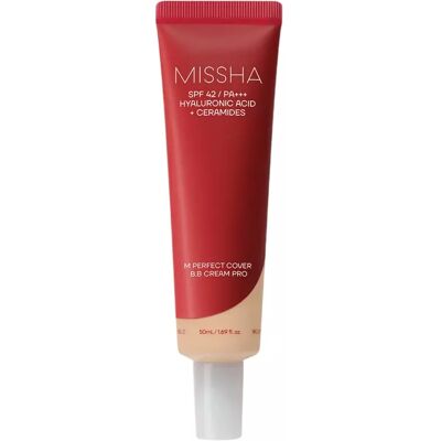 Missha BB Cream SPF 42 Perfect Cover (BB Cream Ex) 50 ml 27 Honey Beige Missha BB Cream SPF 42 Perfect Cover (BB Cream Ex) 50 ml 27 Honey Beige