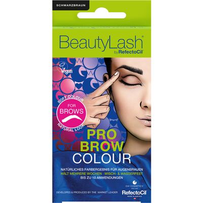 Refectocil Set pentru vopsirea sprâncenelor Pro Brow Colour 7 ml Black-Brown Refectocil Set pentru vopsirea sprâncenelor Pro Brow Colour 7 ml Black-Brown