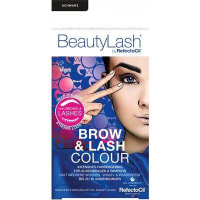Refectocil Set pentru vopsirea genelor și sprâncenelor Brow & Lash Colour 7 ml Black Refectocil Set pentru vopsirea genelor și sprâncenelor Brow & Lash Colour 7 ml Black