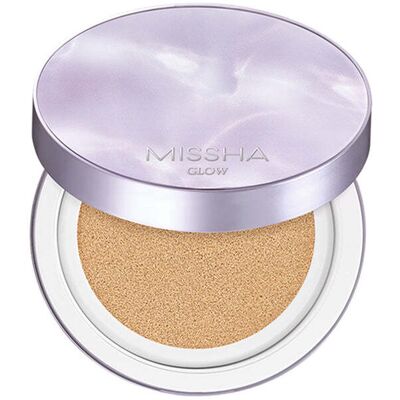 Missha Fond de ten SPF50 Glow Layering Fit Cushion 14 g. 23 Sand Missha Fond de ten SPF50 Glow Layering Fit Cushion 14 g. 23 Sand