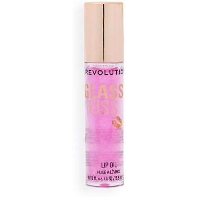 Revolution Ulei pentru buze Glass Kiss Lip Oil 5,5 ml Enchanted Purple Shimmer Revolution Ulei pentru buze Glass Kiss Lip Oil 5,5 ml Enchanted Purple Shimmer