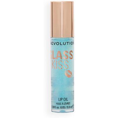Revolution Ulei pentru buze Glass Kiss Lip Oil 5,5 ml Mermaid Blue Shimmer Revolution Ulei pentru buze Glass Kiss Lip Oil 5,5 ml Mermaid Blue Shimmer