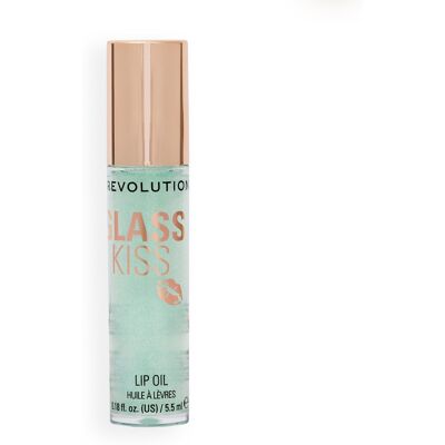 Revolution Ulei pentru buze Glass Kiss Lip Oil 5,5 ml Pixiedust Green Shimmer Revolution Ulei pentru buze Glass Kiss Lip Oil 5,5 ml Pixiedust Green Shimmer