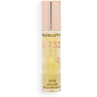 Revolution Ulei pentru buze Glass Kiss Lip Oil 5,5 ml Stardust Lemon Shimmer Revolution Ulei pentru buze Glass Kiss Lip Oil 5,5 ml Stardust Lemon Shimmer