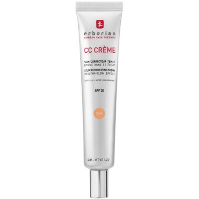 Erborian Cremă iluminatoare CC SPF 30 (Colour-Correcting Cream) 45 ml Doré Erborian Cremă iluminatoare CC SPF 30 (Colour-Correcting Cream) 45 ml Doré
