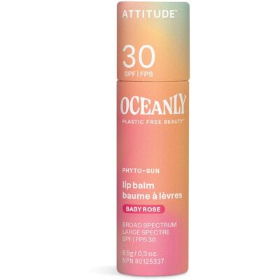 Attitude Balsam de buze tonifiant SPF 30 (Lip Balm) 8,5 g Baby Rose Attitude Balsam de buze tonifiant SPF 30 (Lip Balm) 8,5 g Baby Rose