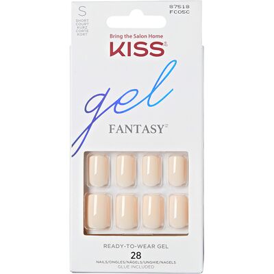 KISS Unghii false Gel Fantasy Nails Creamy 28 buc KISS Unghii false Gel Fantasy Nails Creamy 28 buc