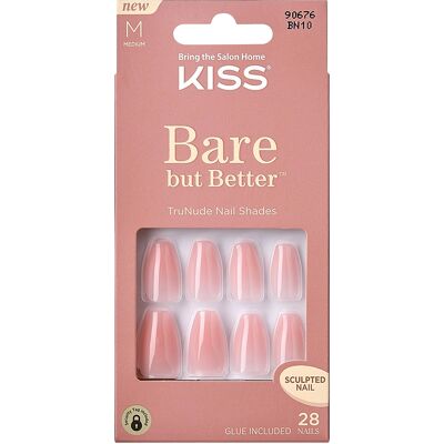 KISS Unghii false Bare-But-Better Nails - Bare Nude 28 buc KISS Unghii false Bare-But-Better Nails - Bare Nude 28 buc