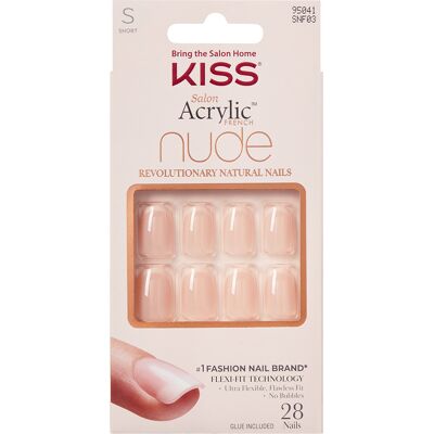 KISS Unghii false Salon Acrylic - Chic Beats 28 buc KISS Unghii false Salon Acrylic - Chic Beats 28 buc