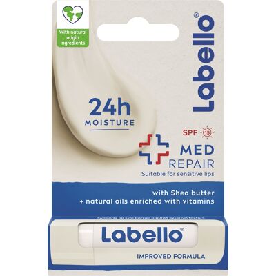 Labello Med Repair Balsam pentru buze - Hidratare SPF 15 Labello Med Repair Balsam pentru buze - Hidratare SPF 15