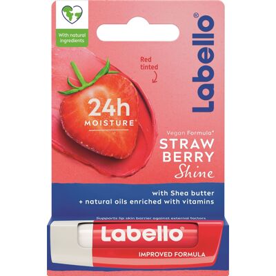 Labello Balsam de buze Strawberry Shine (Caring Lip Balm) 4,8 g Labello Balsam de buze Strawberry Shine (Caring Lip Balm) 4,8 g