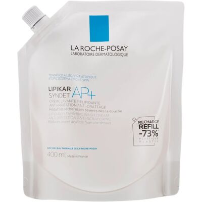 La Roche Posay Rezervă gel de curățare Lipikar Syndet AP+ Refill 400 ml La Roche Posay Rezervă gel de curățare Lipikar Syndet AP+ Refill 400 ml