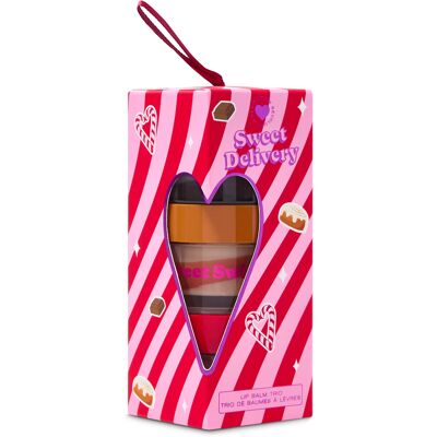 I Heart Revolution Set cadou Sweet Delivery Lip Balm Trio I Heart Revolution Set cadou Sweet Delivery Lip Balm Trio