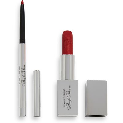 Revolution PRO Marilyn Red Set de Buze - Ruj și Creion Revolution PRO Marilyn Red Set de Buze - Ruj și Creion