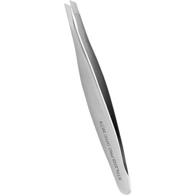 STALEKS Pensetă de precizie pentru modelarea sprâncenelor Expert 20 Type 4 (Eyebrow Tweezers) STALEKS Pensetă de precizie pentru modelarea sprâncenelor Expert 20 Type 4 (Eyebrow Tweezers)