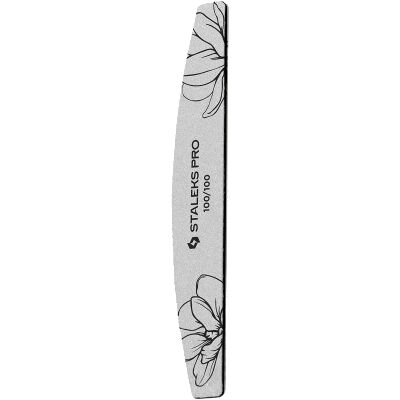 STALEKS Pila minerală pentru unghii Expert 40 100/100 (Crescent Mineral Nail File) 25 bucăți STALEKS Pila minerală pentru unghii Expert 40 100/100 (Crescent Mineral Nail File) 25 bucăți