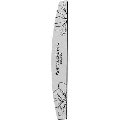STALEKS Pilă minerală de unghii Expert 40 150/150 (Crescent Mineral Nail File) 25 buc STALEKS Pilă minerală de unghii Expert 40 150/150 (Crescent Mineral Nail File) 25 buc