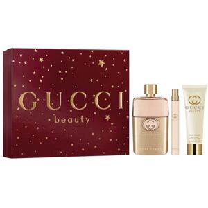 Gucci Guilty Pour Femme - Eau de Parfum, Loțiune de Corp, Spray de Călătorie Gucci Guilty Pour Femme - Eau de Parfum, Loțiune de Corp, Spray de Călătorie