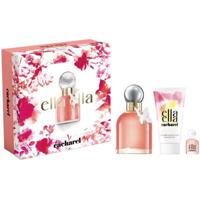 Cacharel Ella Ella - EDP 100 ml + loțiune de corp 50 ml + EDP 5 ml Cacharel Ella Ella - EDP 100 ml + loțiune de corp 50 ml + EDP 5 ml