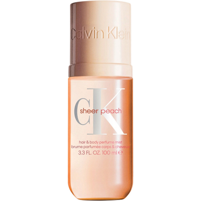 Calvin Klein Sheer Peach - spray pentru corp și păr 100 ml Calvin Klein Sheer Peach - spray pentru corp și păr 100 ml