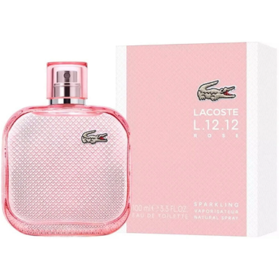 Lacoste L.12.12 Rose Sparkling Eau de Toilette - Femeie - 100ml Lacoste L.12.12 Rose Sparkling Eau de Toilette - Femeie - 100ml