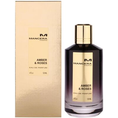 Mancera Amber & Roses Eau De Parfum Spray - Unisex Mancera Amber & Roses Eau De Parfum Spray - Unisex