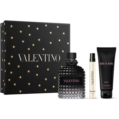 Valentino Uomo Born In Roma - EDT 100 ml + gel de duș 75 ml + EDT 10 ml Valentino Uomo Born In Roma - EDT 100 ml + gel de duș 75 ml + EDT 10 ml