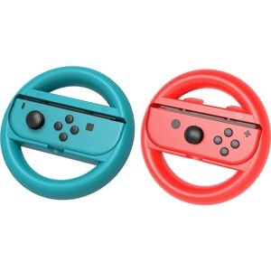 iPega Suporti tip Volan iPega SW087 pentru Nintendo Switch Joy-Con, 2 Bucati, Rosu/Albastru