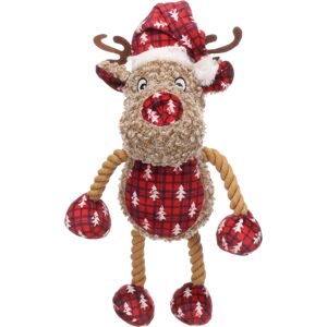 Jucărie de Crăciun pentru câini Flamingo Krola, ren din pluș 1 buc. Jucărie de Crăciun pentru câini Flamingo Krola, ren din pluș 1 buc.