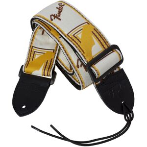 Fender Monogramm Strap White-Yellow-Brown Fender Monogramm Strap White-Yellow-Brown