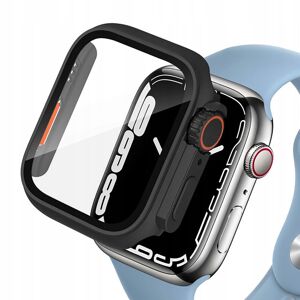 Tech-Protect Defense360 Apple Watch 7 / 8 / 9, 45 mm, negru și portocaliu