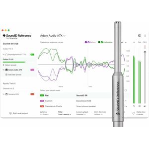 Sonarworks SoundID Reference for Speakers & Headphones with Measurement Microphone Măsurare Microfon