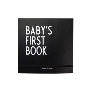 Design Letters Carte de amintiri pentru copii Design Letters Baby's First Book, negru negru