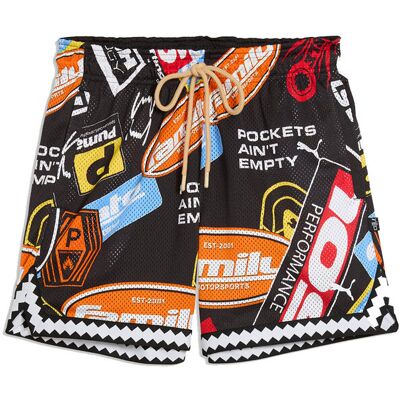 Puma PUMA X FAST & FURIOUS Rev. Mesh Short 6in Bărbați - Pantaloni scurţi Puma - Negru - 637902-01-S - Size: S Negru S male Puma PUMA X FAST & FURIOUS Rev. Mesh Short 6in Bărbați - Pantaloni scurţi Puma - Negru - 637902-01-S - Size: S Negru S male
