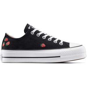 Converse Chuck Taylor All Star Lift Platform Embroidered Strawberries Femei - Adidași Converse - Negru - A14935C-5.5 - Size: 5.5 Negru 5.5 female Converse Chuck Taylor All Star Lift Platform Embroidered Strawberries Femei - Adidași Converse - Negru - A14935C-5.5 - Size: 5.5 Negru 5.5 female