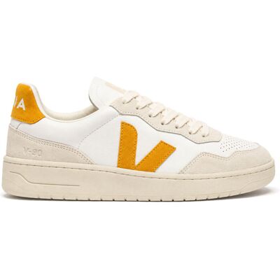 Veja V-90 O.T. Leather White Bărbați - Adidași Veja - Alb - VD2021361B-10 - Size: 10 Alb 10 male Veja V-90 O.T. Leather White Bărbați - Adidași Veja - Alb - VD2021361B-10 - Size: 10 Alb 10 male