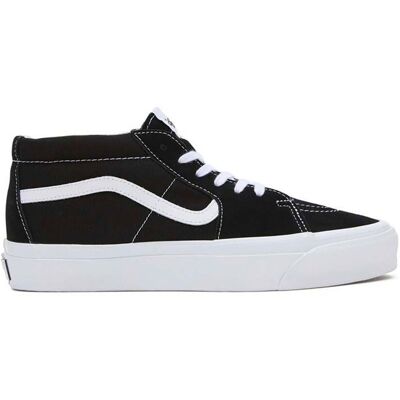 Vans Sk8-Mid Reissue 83 LX Black White Bărbați - Adidași Vans - Negru - VN000CQQBA2-7.5 - Size: 7.5 Negru 7.5 male Vans Sk8-Mid Reissue 83 LX Black White Bărbați - Adidași Vans - Negru - VN000CQQBA2-7.5 - Size: 7.5 Negru 7.5 male