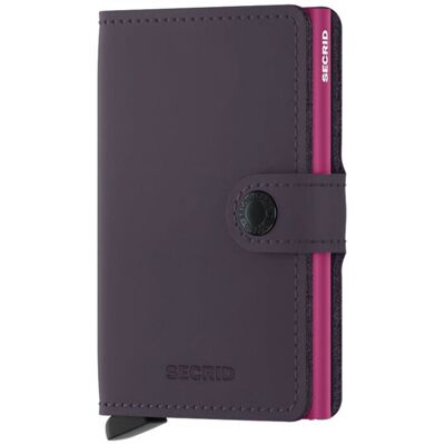 Secrid Miniwallet Matte Dark Purple-Fuchsia Unisex - Portofele Secrid - Violet - MM-Dark-Purple-Fuchsia-One-size - Size: One size Violet One size unisex Secrid Miniwallet Matte Dark Purple-Fuchsia Unisex - Portofele Secrid - Violet - MM-Dark-Purple-Fuchsia-One-size - Size: One size Violet One size unisex