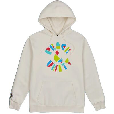 Converse Peace & Unity Recycled Pullover Hoodie Bărbați - Hanorace și bluze cu glugă Converse - Alb - 10022298-A02-M - Size: M Alb M male Converse Peace & Unity Recycled Pullover Hoodie Bărbați - Hanorace și bluze cu glugă Converse - Alb - 10022298-A02-M - Size: M Alb M male